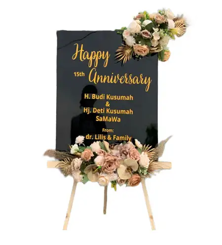 Papan Bunga Akrilik Sampoddo